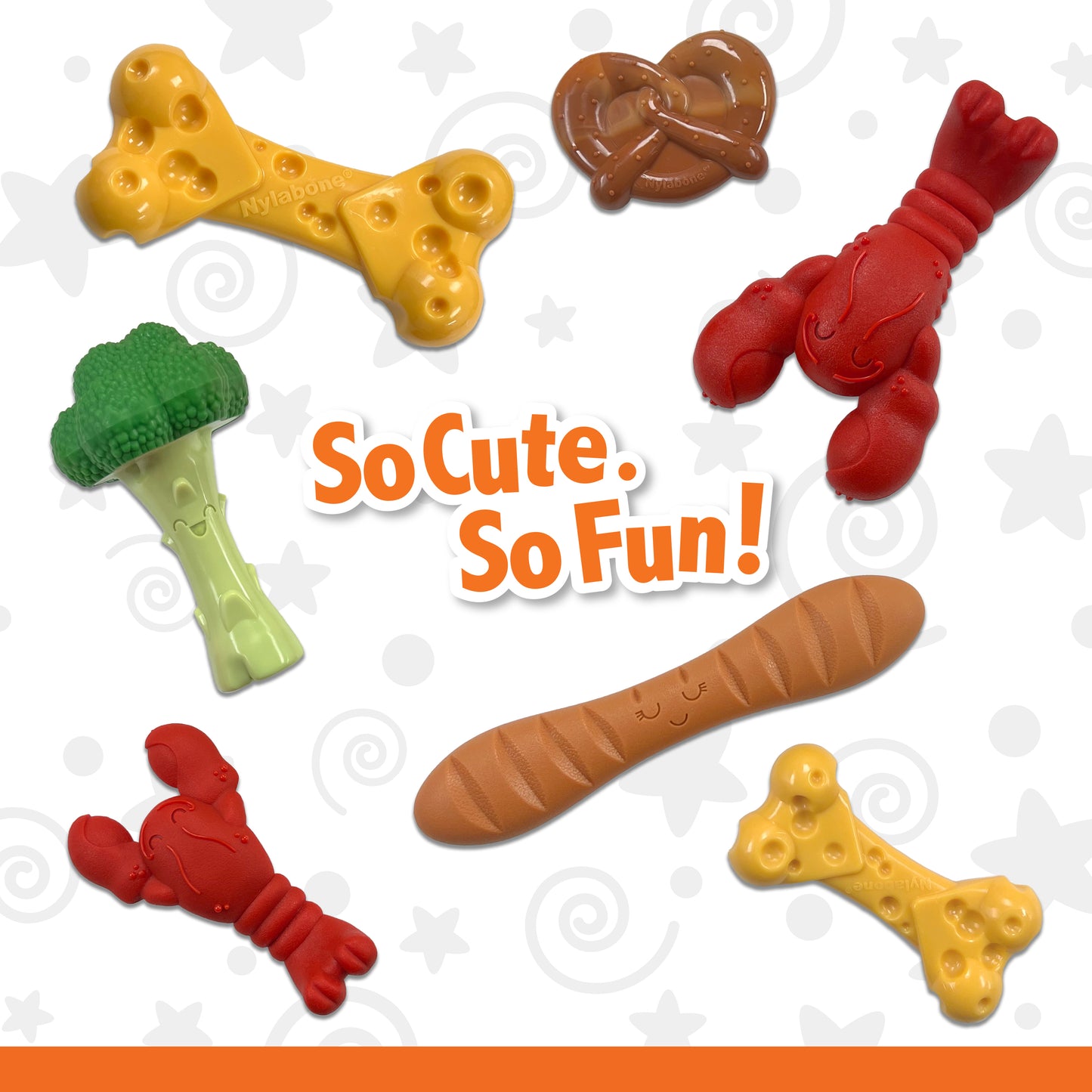 Nylabone Power chew Long Lasting Cheese Flavor Dog Toy