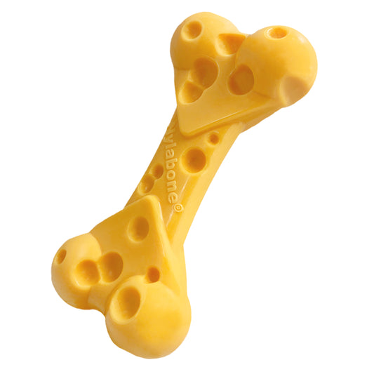 Nylabone Power chew Long Lasting Cheese Flavor Bone Dog Toy