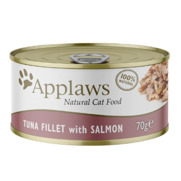 Applaws Cat Tin Tuna Fillet with Salmon 70gm