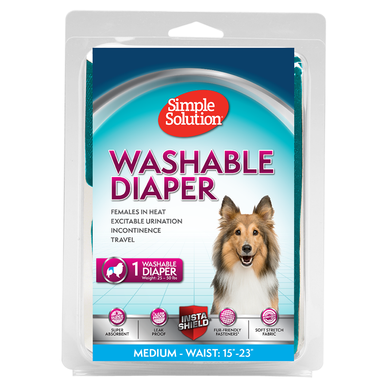 Simple Solution Washable Diapers for Female Dogs