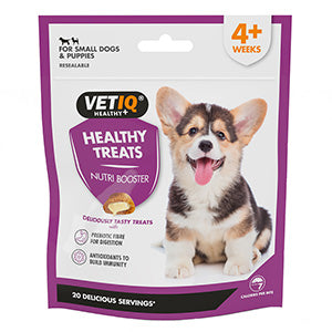 VETIQ Healthy Treats Nutri-Booster Treats For Puppies With Real Chicken 50gm (Pack of 2)