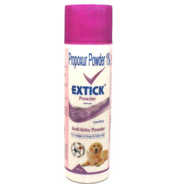 Mankind Extick Powder for Dogs & Cats 100g