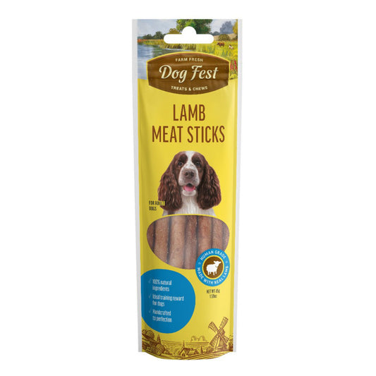 Dogfest Meat sticks lamb Dog Treats 45g
