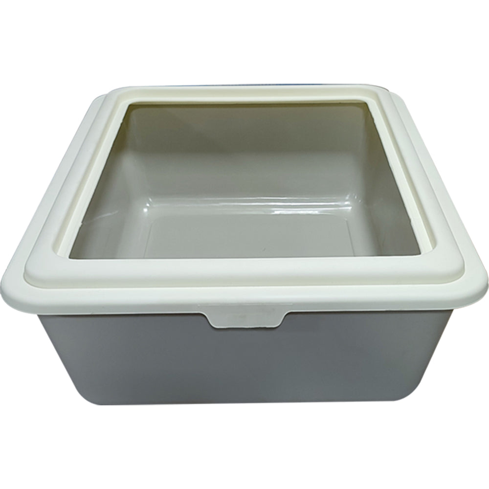 Tails Nation Cat Litter Tray with Rim | Assorted Color