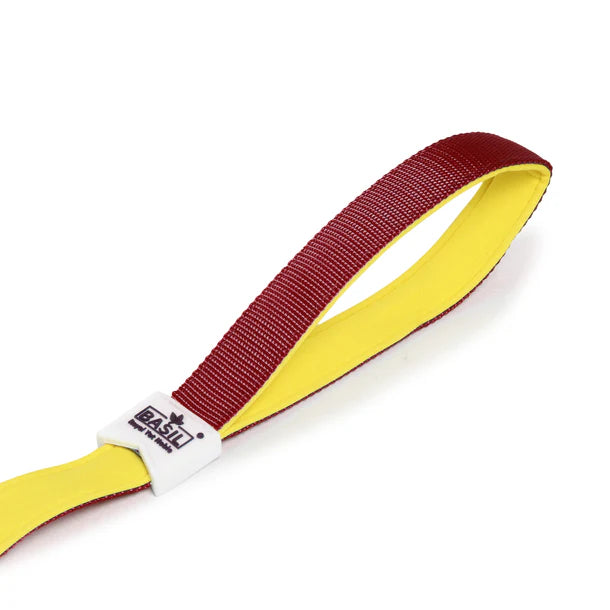 Basil Padded Leash For Dogs & Cats Maroon XL 4Ft & 3cm