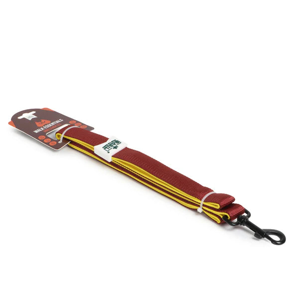 Basil Padded Leash For Dogs & Cats Maroon XL 4Ft & 3cm