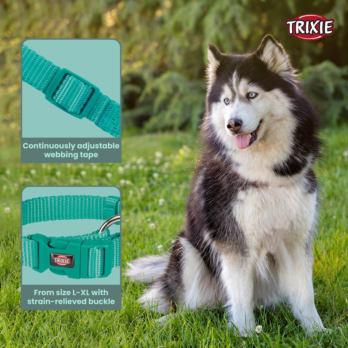 Trixie Premium Collar Ocean L-XL 40-65cm/25mm