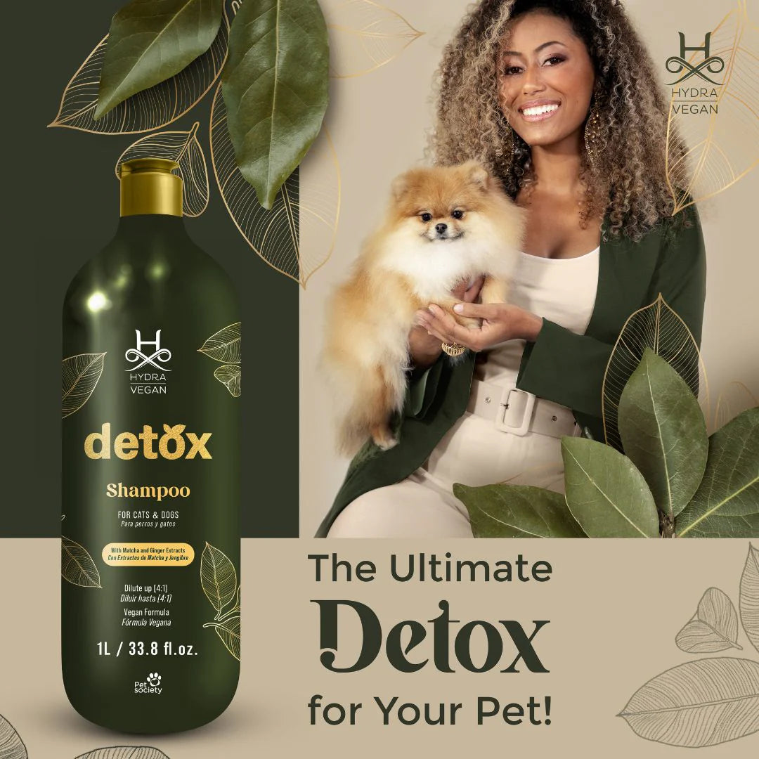 Hydra Groomer’s Vegan Detox Shampoo for Dogs & Cats – 1L