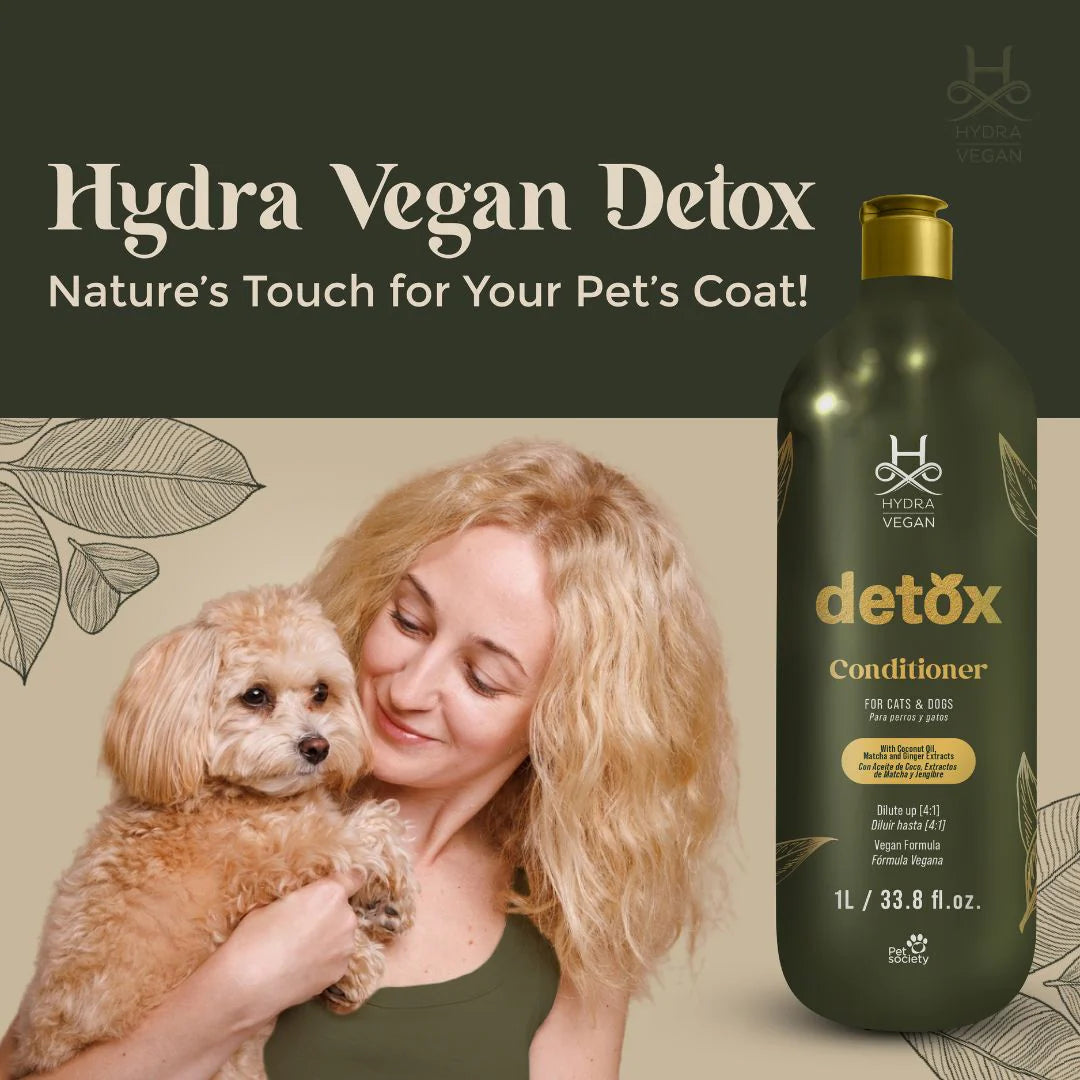 Hydra Groomer’s Vegan Detox Conditioner for Dogs & Cats – 1L