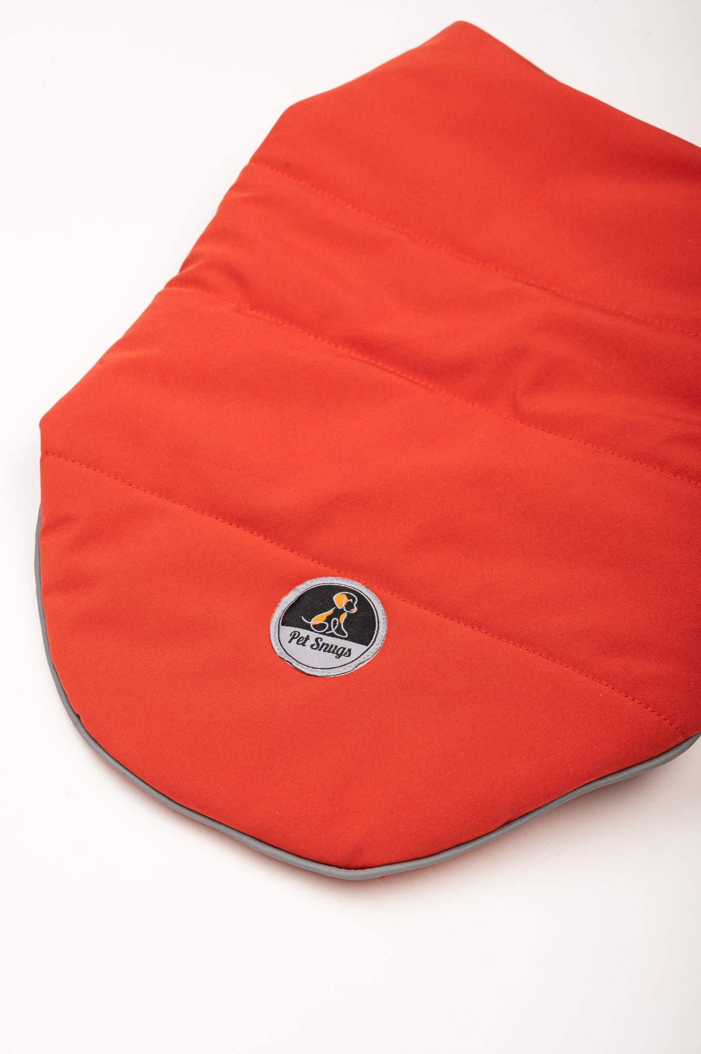 Pet Snugs Water-Resistant Top & Soft Cotton Lining Jacket For Your Furry Friend Rust Red