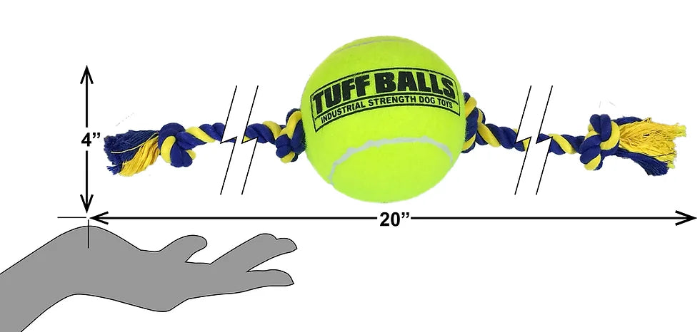 Petsport Giant Tuff Ball Tug Toy For Dogs 4inch