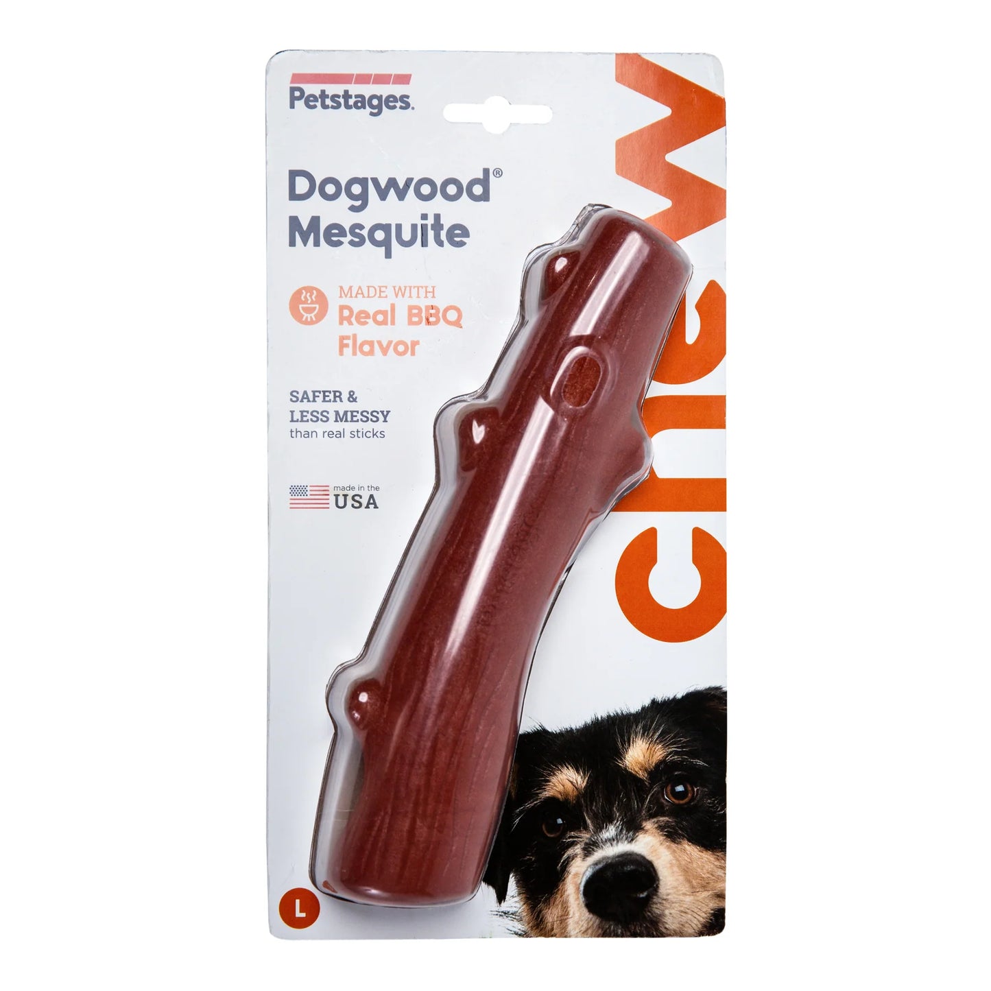 Petstages Dogwood Alternative Dog Chew Toy Mesquite Red