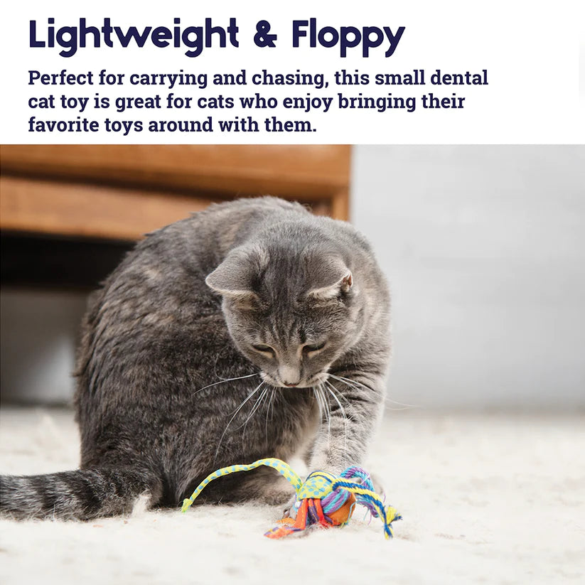 Petstages Tons of Tails Dental Cat Toy 4x4cm