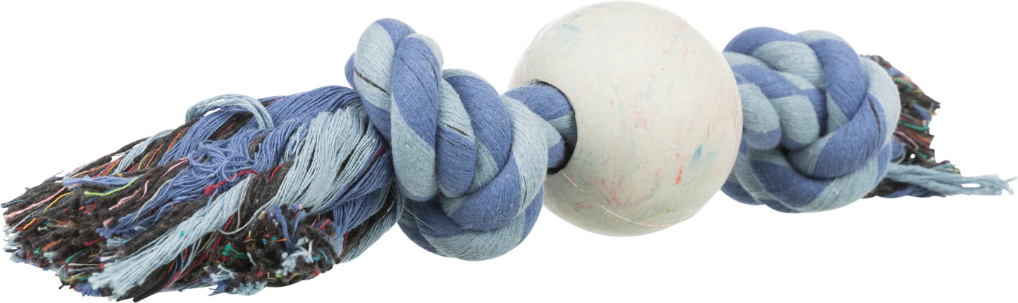 Trixie Rope with Ball natural rubber Toy For Dogs 7/36cm