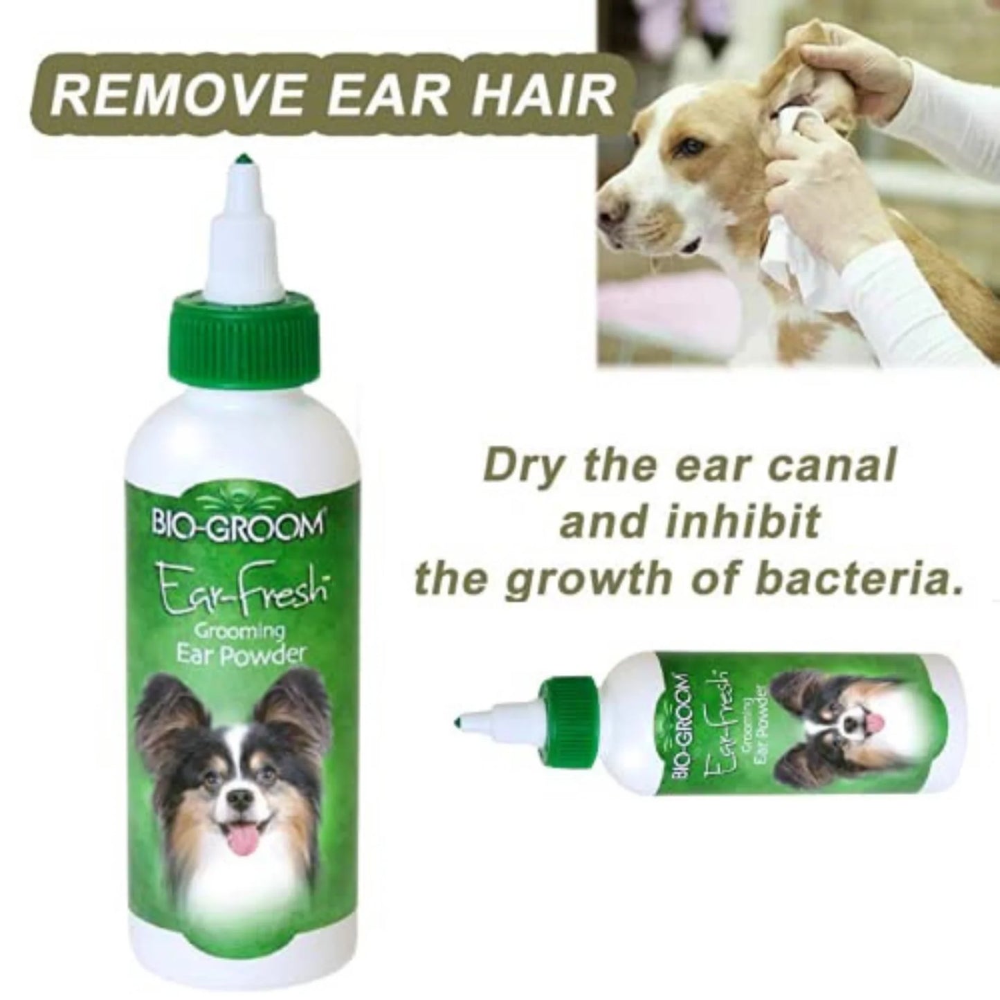 Bio-groom Ear Fresh Grooming Ear Powder for Dogs 24gm