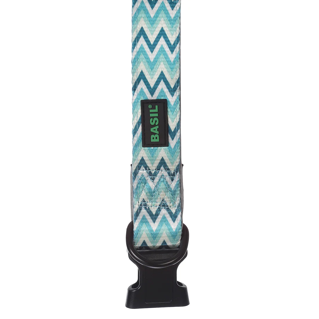 Basil Printed Green Padded Collar