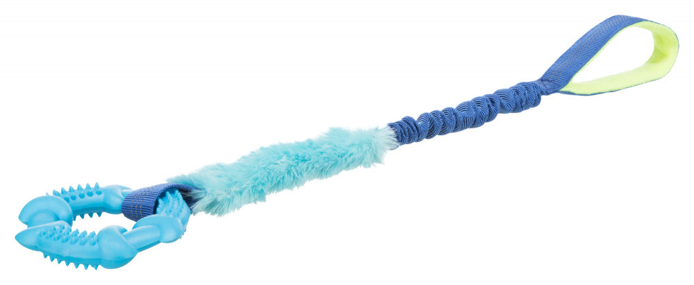 Trixie Bungee Tugger With Ring Toy For Dogs 10/56cm Assorted