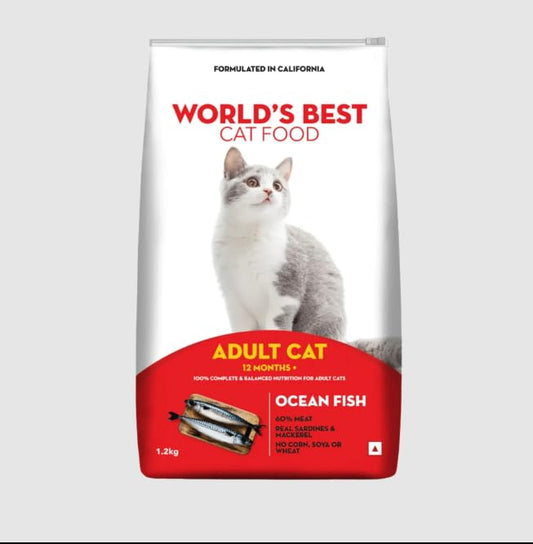 World's Best Cat Food Adult Ocean Fish Flavor 7kg