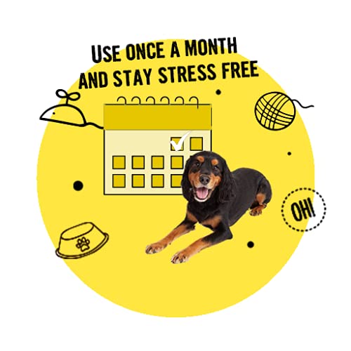 Vivaldis Bark Out Loud Natural Tick & Flea Spot-On For Dogs & Cats Weight Up To 10-30 kg 3ml