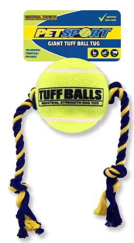 Petsport Giant Tuff Ball Tug Toy For Dogs 4inch