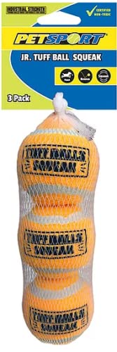 Petsport Jr. Tuff Ball Squeak 5cm 3-Pack