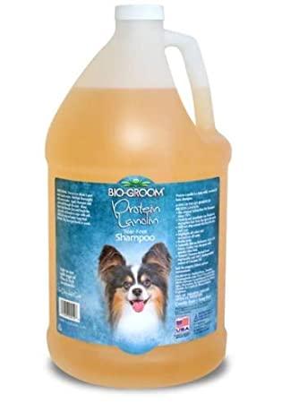 Bio-Groom Protein Lanolin Tear free Vegan & Cruelty-free Moisturizing Shampoo For Dog 3.8litre
