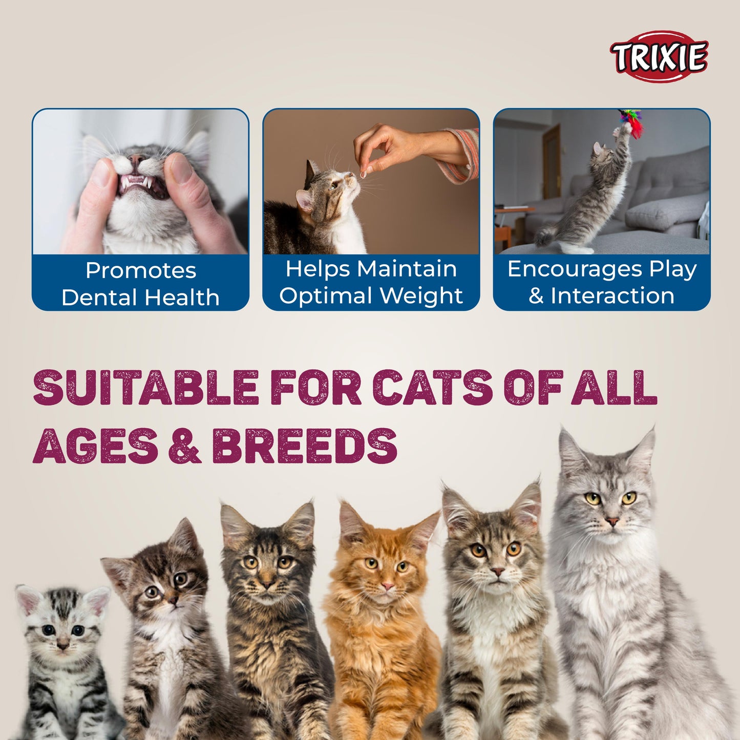 Trixie PREMIO Duck Fillet Bites Treat for Cat 50g