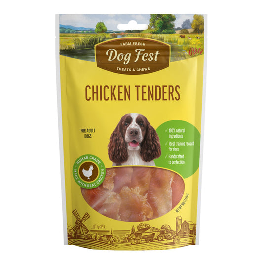 Dogfest Chicken tenders Dog Treats 90g