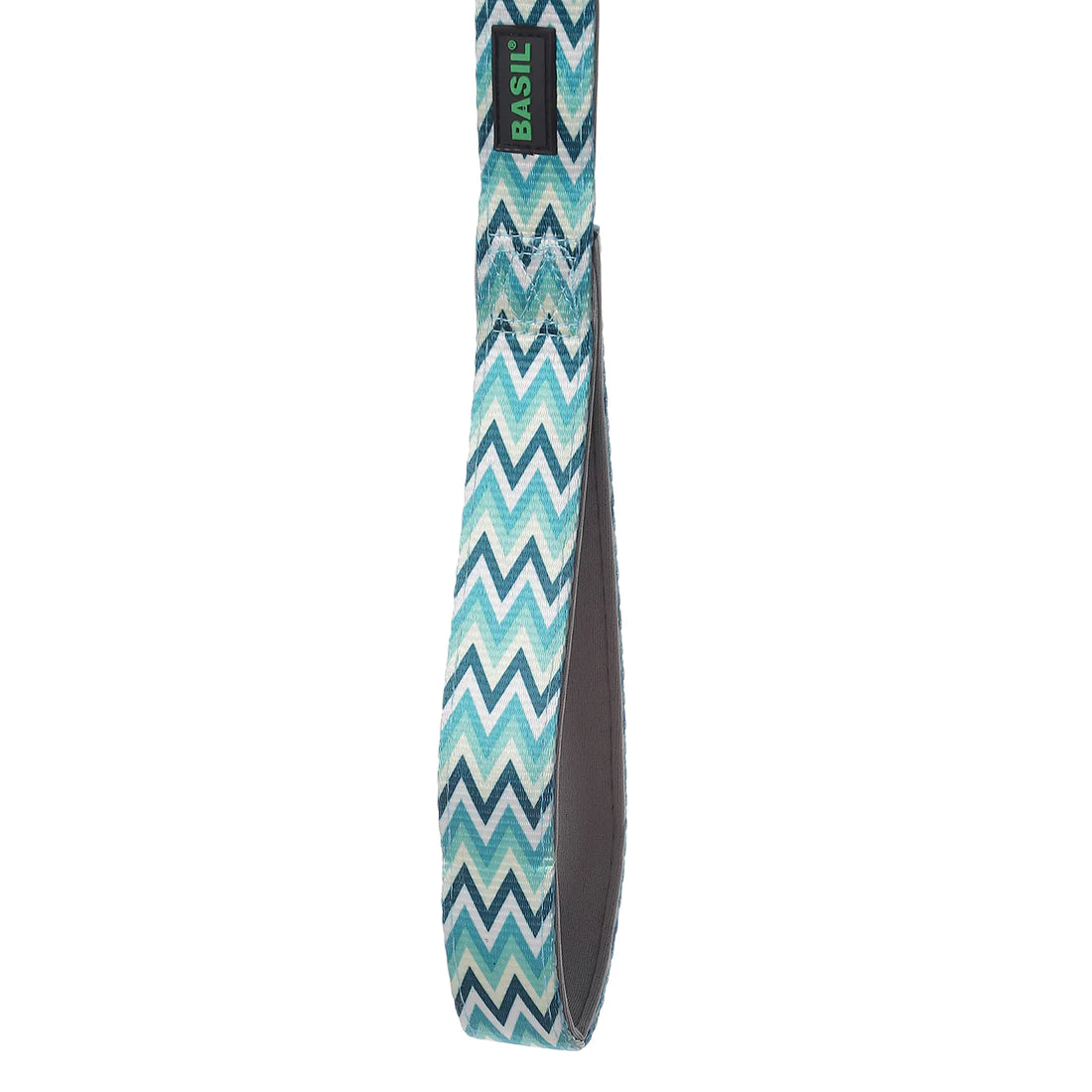 Basil Printed Green Padded Leash