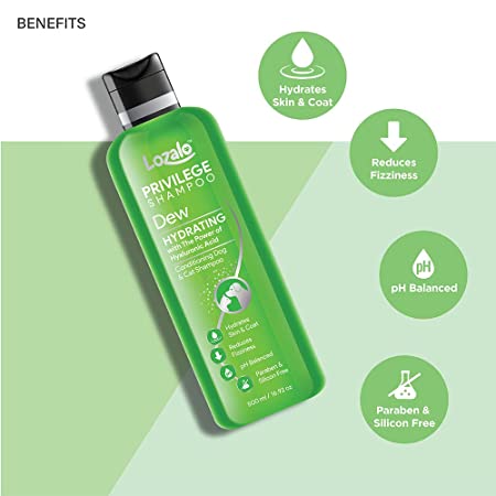 Lozalo Privilege Dew Hydrating Dog & Cat Shampoo Conditioning 500ml