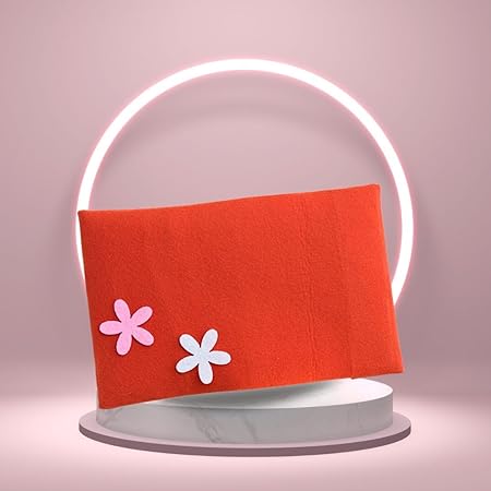 Hriku Begonia Felt Organizer for Passports/Pet Acessories and Documents