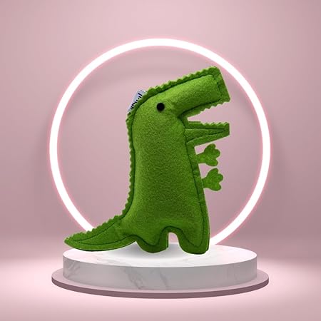 Hriku Catnip Toy Bheemsarat Dinosaur Green M