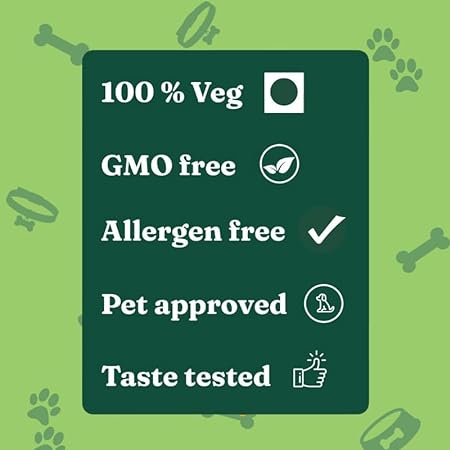 Pawsible Foods Nutritional & Taste Supplement Enhnaced Taste & Aroma Improved Skin & Coat Supports Bone Health & Immunity 100% Vegetarian 15 Sachets