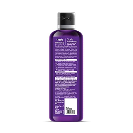 Lozalo Privilege Oasis Hydrating Dog & Cat Shampoo Conditioning 500ml