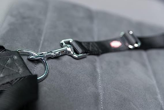 Trixie Seatbelt For Car Harness Black M-L 45-70cm/30mm