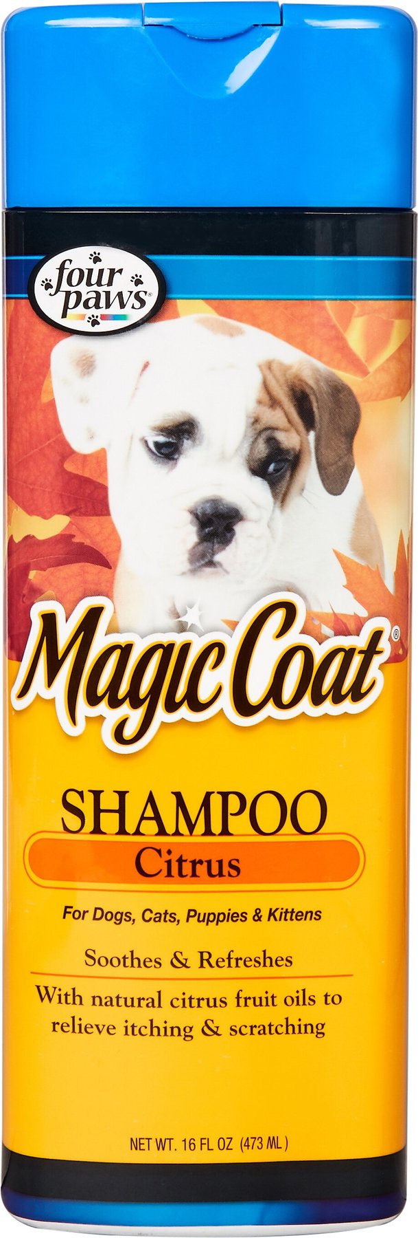 Four Paws Magic Coat Citrus Soothes & Refreshes Shampoo For Dogs & Cats 473ml