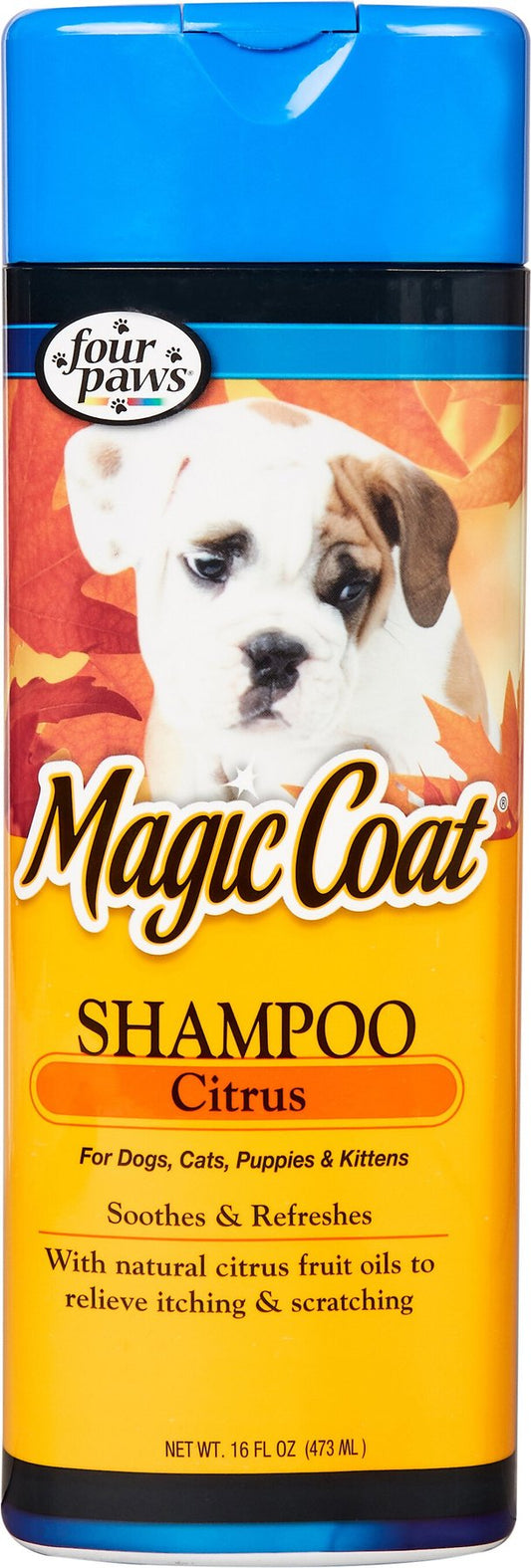 Four Paws Magic Coat Citrus Soothes & Refreshes Shampoo For Dogs & Cats 473ml