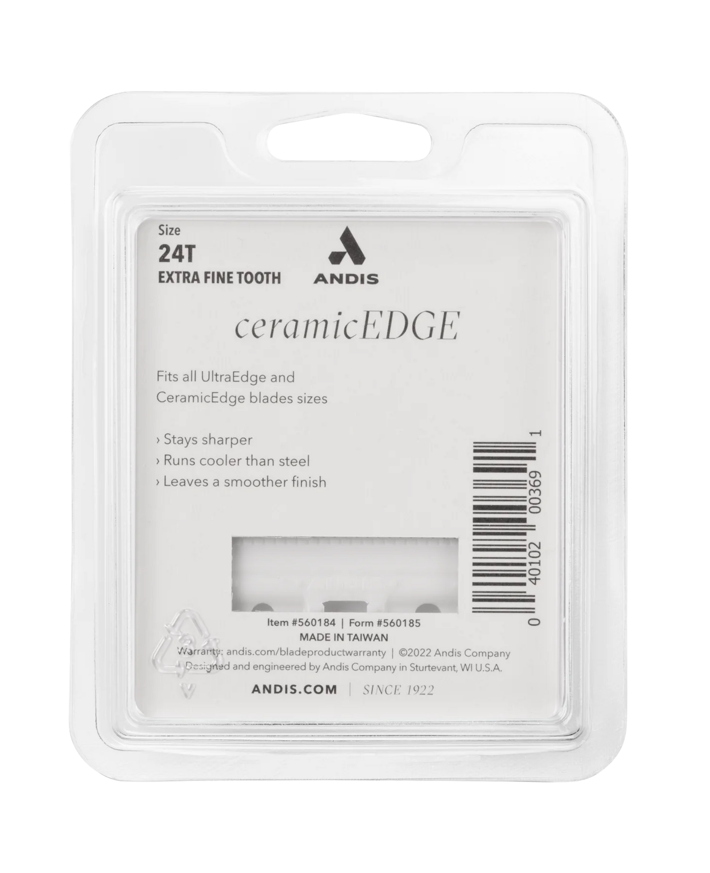 Andis CeramicEdge 24T Extra Fine Tooth Cutter