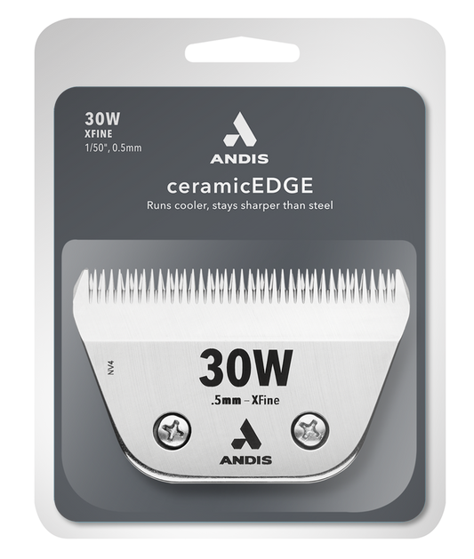Andis XFine Wide Blade Ceramic Edge #30W