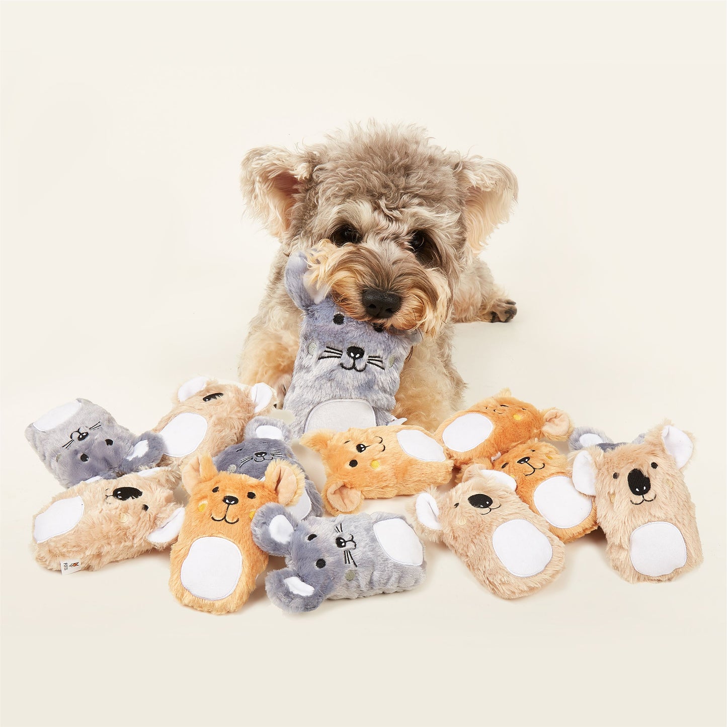 FOFOS Puppy Plush Toys (Mix) 18 x 14 x 5 cm