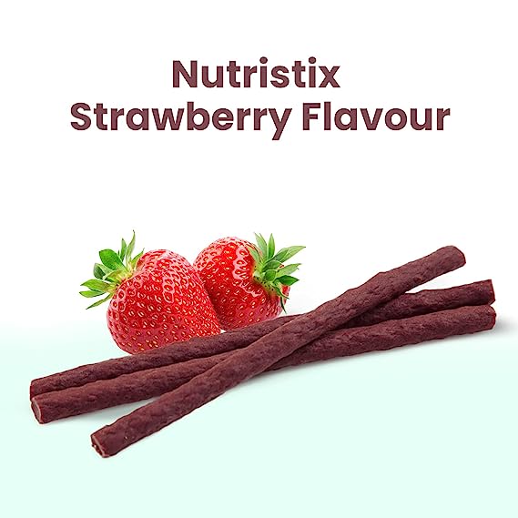 Chip Chops Nutristix Strawberry Flavor Treat For Dogs 70g