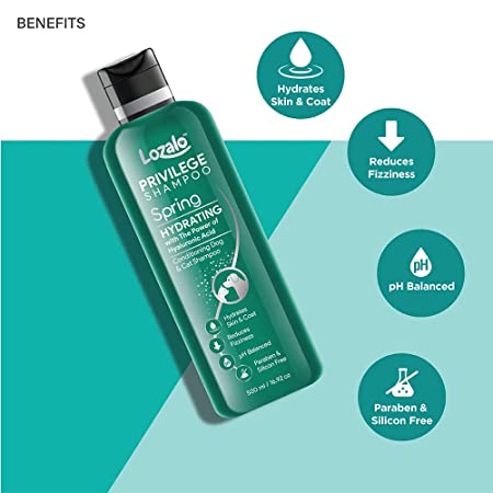 Lozalo Privilege Spring Hydrating Dog & Cat Shampoo Conditioning 500ml