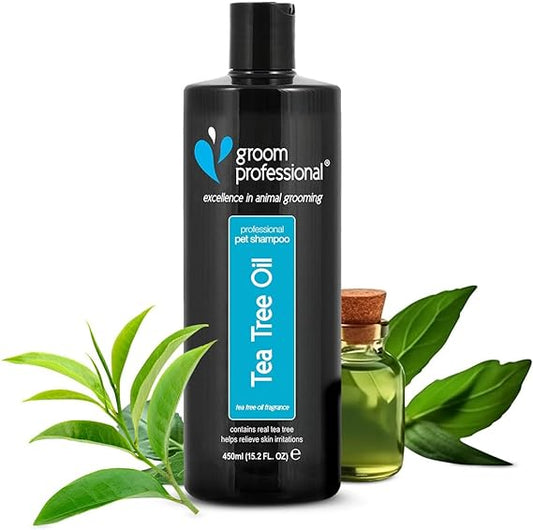 Groom Professional Tea Tree Oil Dog Shampoo 450ml