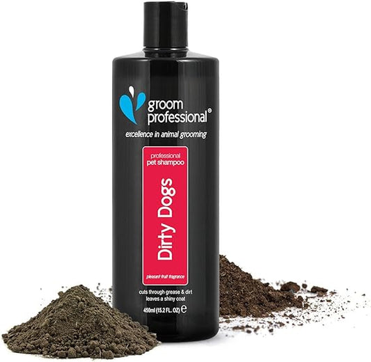 Groom Professional Dirty Dogs Dog Shampoo 450ml