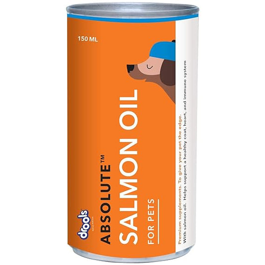 Drools Absolute Salmon Oil Syrup Dog Supplement 150ml