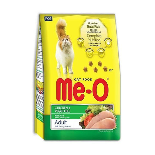 Me-O Adult Chicken and Vegetable Dry Cat Food 1.2kg