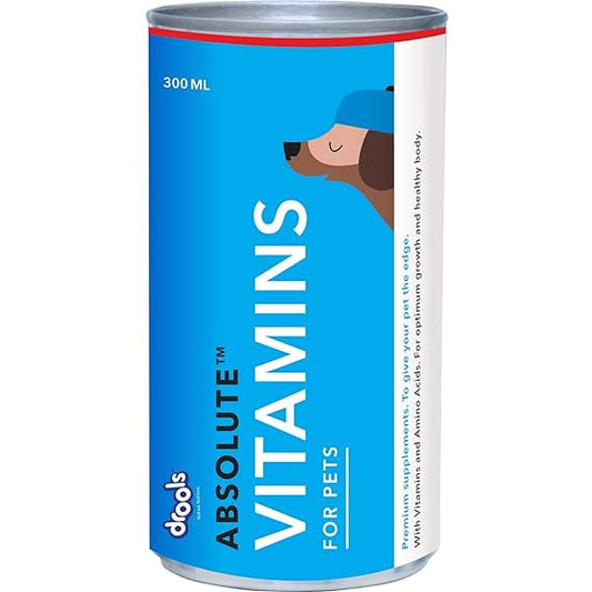 Drools Absolute Vitamins Syrup Dog Supplement 300ml