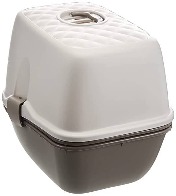 Trixie Top Litter Tray With Separating System Taupe/Light Taupe 39x42x59cm