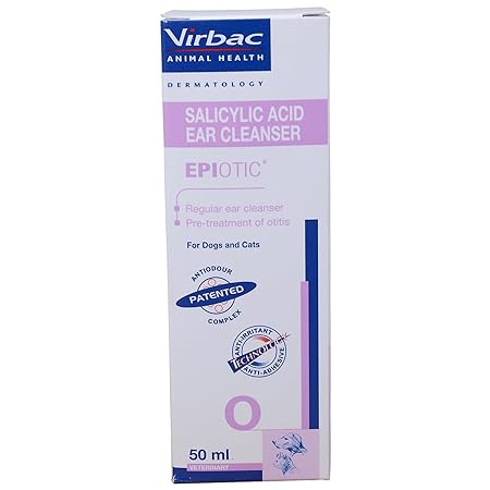 Virbac Epiotic Salicylic Acid Ear Cleanser For Dogs & Cats