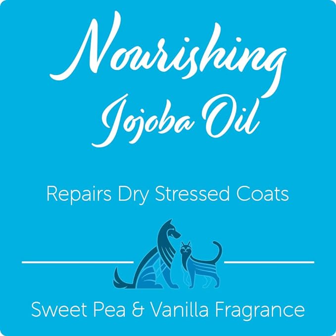 Nootie Nourishing Jajoba Oil Refreshing Sweet Pea and Vanilla Shampoo For Dog & Cat 3.78L